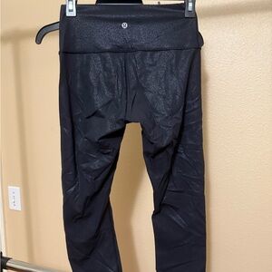 Lululemon Athletica Black Leggings size 4 . Great condition